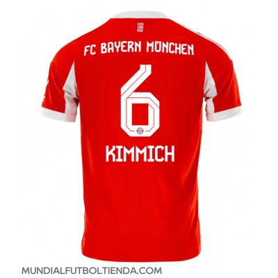 Camiseta Bayern Munich Joshua Kimmich #6 Primera Equipación Replica 2025-26 mangas cortas Camiseta Bayern Munich Joshua Kimmich #6 Primera Equipación Replica 2025-26 mangas cortas